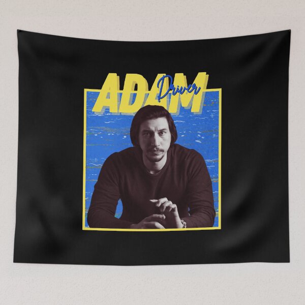Item preview, Adam Driver Minimal Portrait Blue Background designed and sold by Juliettaexton.