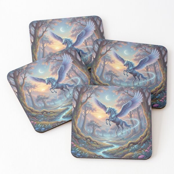 Item preview, Ethereal Pegasus: Pastel Fantasy Art designed and sold by Nicole-Cherie.