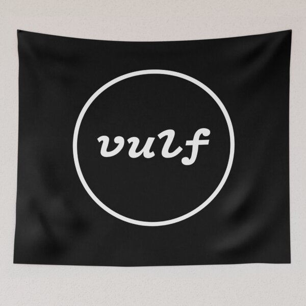 Item preview, inscription vulf in white circle designed and sold by BrendaWess46.