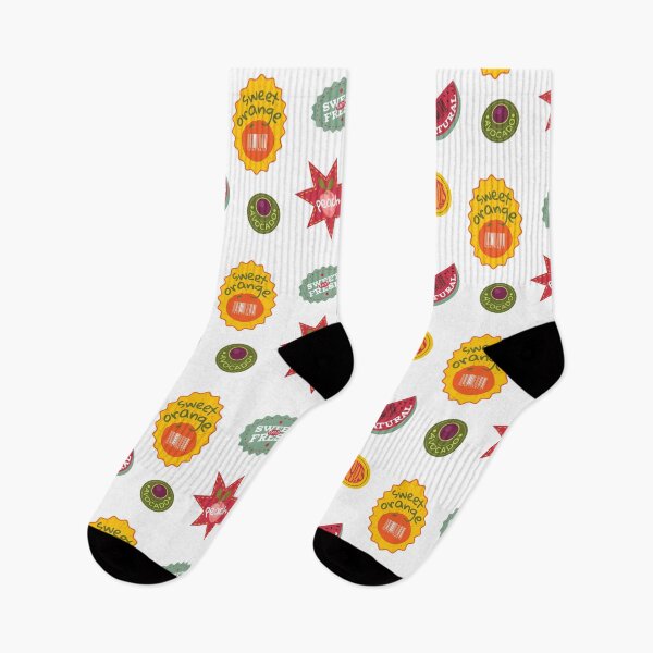 Item preview, Retro fruit sticker collection designed and sold by Nicoandtheblood.