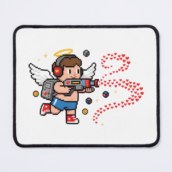 Item preview, Pixel Gamer Cupid Heart Blaster designed and sold by Avensysshop.
