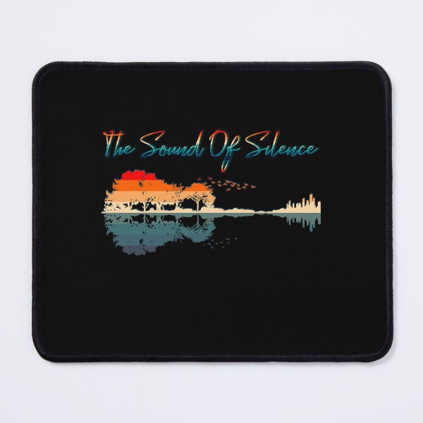 Item preview, Retro Guitar Landscape Sound of Silence Art designed and sold by Uncer59.