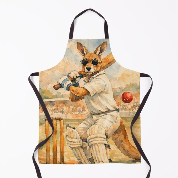 Item preview, Kangaroo Cricket Batsman designed and sold by Sarcastic designs.