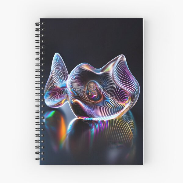 Item preview, Neon Bioluminescence - Iridescent Glass Abstract designed and sold by B-Russ-Stuff.