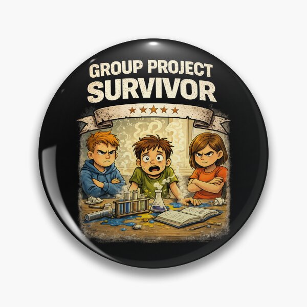 Item preview, Group Project Survivor designed and sold by Plot Twist Outfitters.