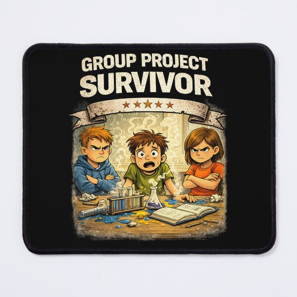 Item preview, Group Project Survivor designed and sold by Plot Twist Outfitters.