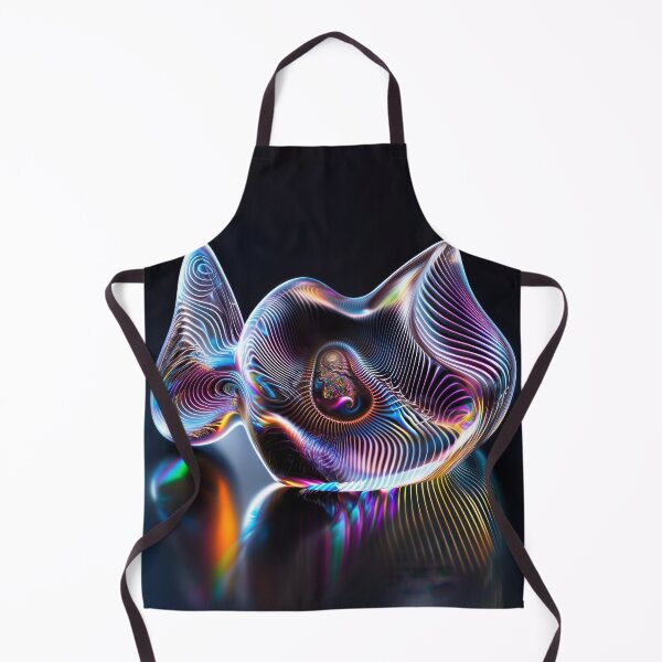 Item preview, Neon Bioluminescence - Iridescent Glass Abstract designed and sold by B-Russ-Stuff.