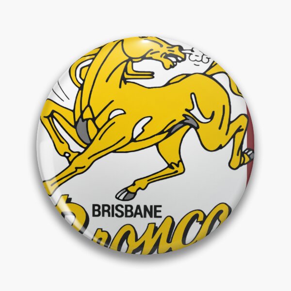Item preview, Brisbane Broncos retro logo designed and sold by Cade Shop.