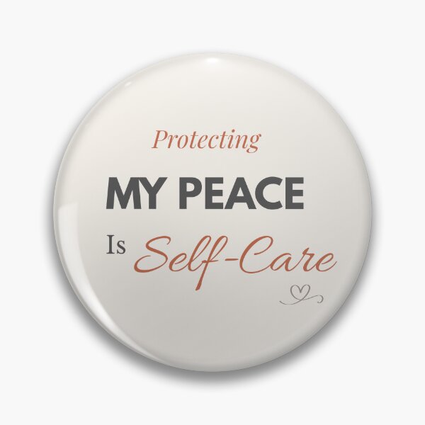 Item preview, Protecting My Peace Is Self-Care – Minimalist Self Care Quote Design designed and sold by Ink&IntuitionCo .
