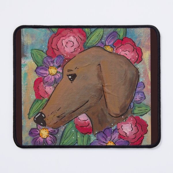 Item preview, Floral Doxie designed and sold by cmsmith4252.