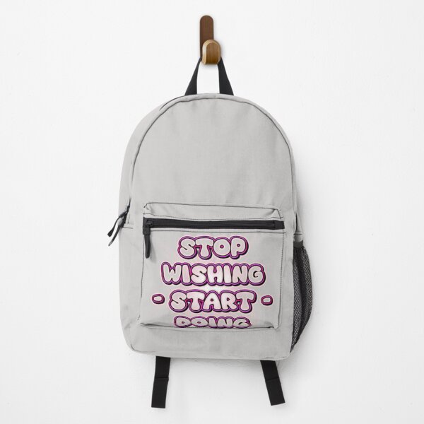 Item preview, Stop Wishing Start Doing – Self Motivation Quote designed and sold by PriyaMagic.