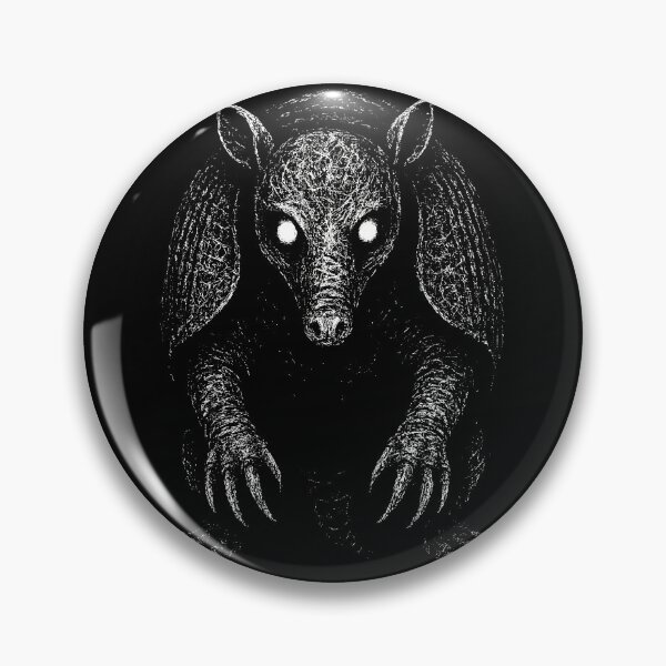 Item preview, Distressed Creepy Armadillo Illustration designed and sold by Mortisigil.