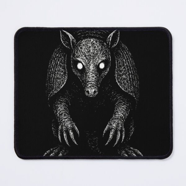 Item preview, Distressed Creepy Armadillo Illustration designed and sold by Mortisigil.