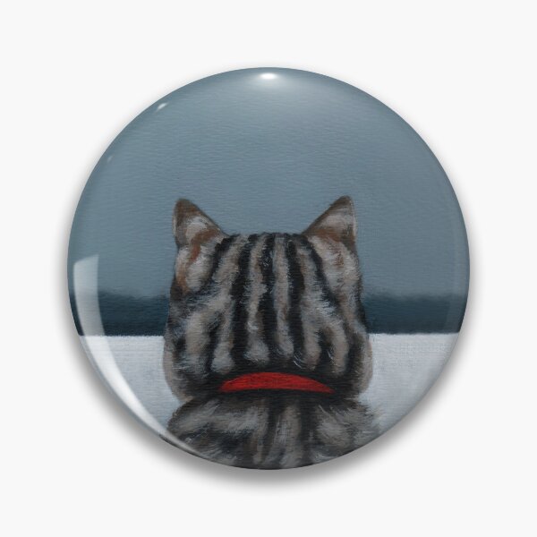 Item preview, A cat gazed into the distance. designed and sold by EmilyDouArt.