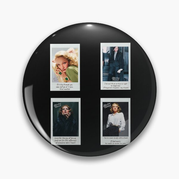 Item preview, Marlene Dietrich Quotes Painted HD Art designed and sold by DiverseDazzle.