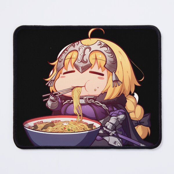Item preview, Jeanne D Arc Fate Grand Order Chibi Ramen Armored Knight designed and sold by mildaclairmo.