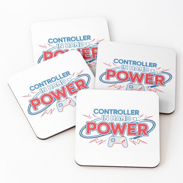 Item preview, Controller in Hand Power T-Shirt – Gamer & Streamer Gaming Quote Shirt designed and sold by Muzgle.