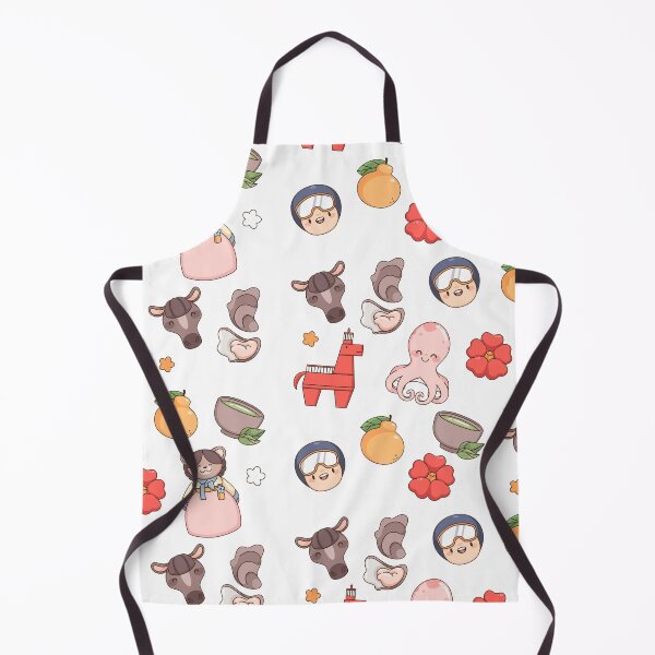 Item preview, Jeju island traditional cartoon elements set designed and sold by Nicoandtheblood.
