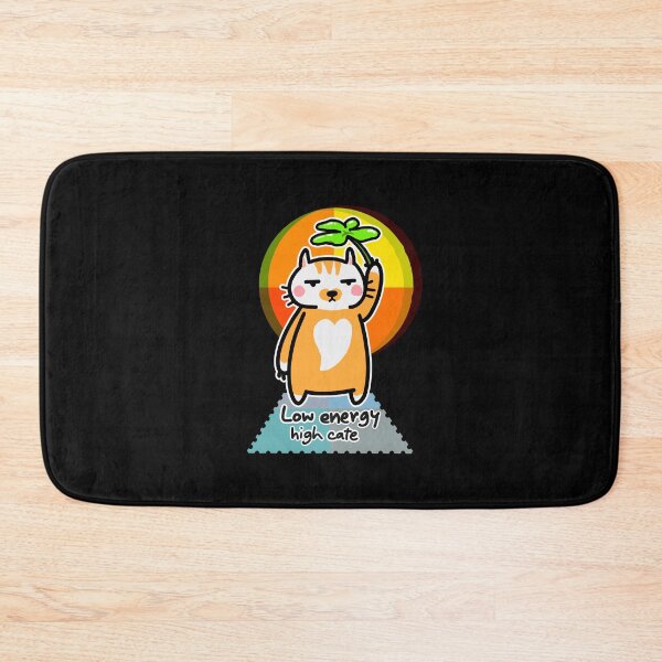 Item preview, Cute Lazy Orange Cat – Low Energy High Cate designed and sold by Aom Road.