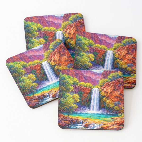 Item preview, Dreamy Desert Waterfall Grand Canyon designed and sold by alw951.