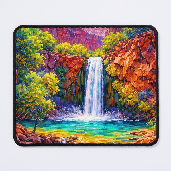 Item preview, Dreamy Desert Waterfall Grand Canyon designed and sold by alw951.