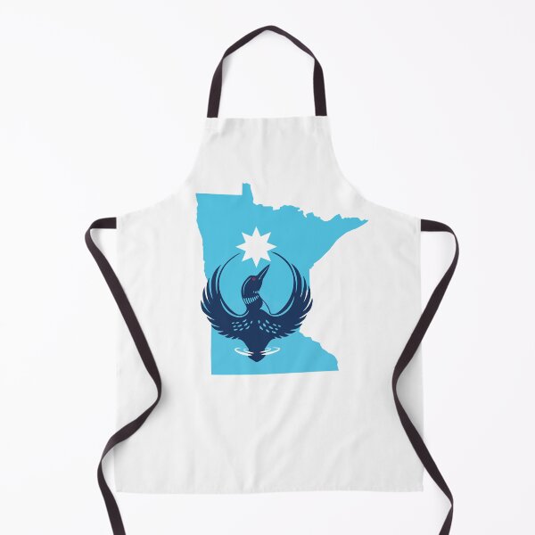 Item preview, MN Loon Rising - with light blue MN designed and sold by A-Rose-Design.