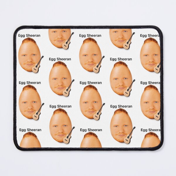 Item preview, Egg Sheeran | Funny Egg Music Pun Illustration | Cute Food Humor Art designed and sold by flowerpower999.
