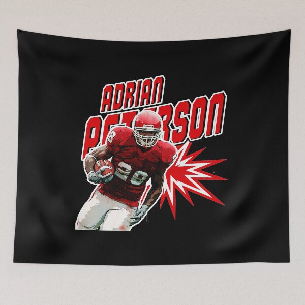 Item preview, Adrian Peterson Power Run Football Illustration  designed and sold by Jaysonruner.
