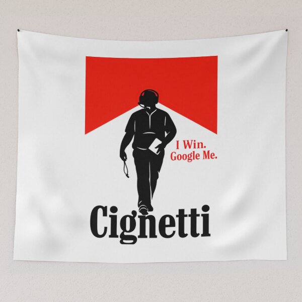 Item preview, I Win Google Me - Curt Cignetti designed and sold by Samaillustrates.