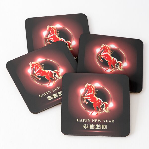 Item preview, Golden Year of the Horse Chinese New Year Gong Xi Fa Cai designed and sold by teaw-teaw.