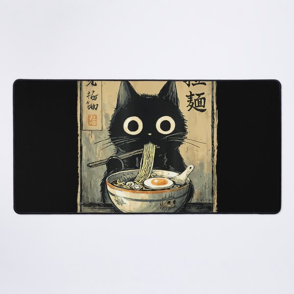Item preview, Kawaii Ramen Cat Japanese Noodles  designed and sold by Sounds8342.