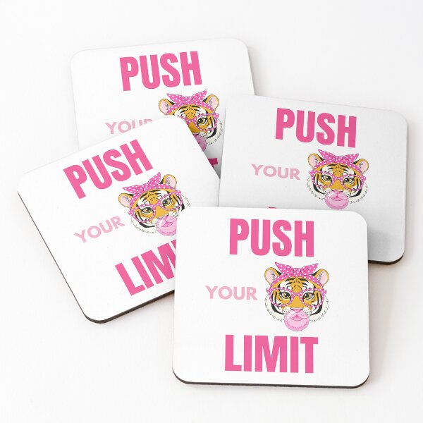 Item preview, Push Your Limit – Motivational Tiger with Pop Style designed and sold by Clauzierra.