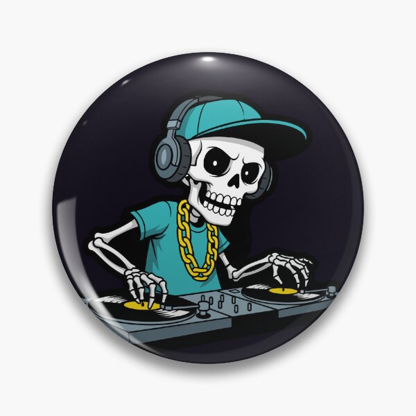 Item preview, DJ Skull Street Style Graffiti Vivid color designed and sold by Junasaji.