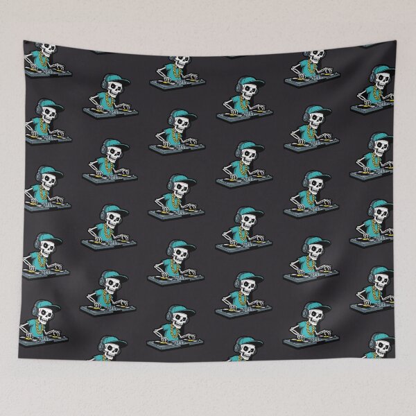 Item preview, DJ Skull Street Style Graffiti Vivid color designed and sold by Junasaji.