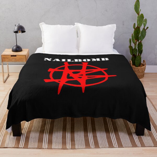 Item preview, nailbomb band logo classic designed and sold by AlbinoSeau12.
