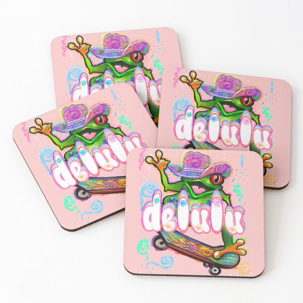 Item preview, Delulu Frog sarcastic funny humor designed and sold by Artonmytee.