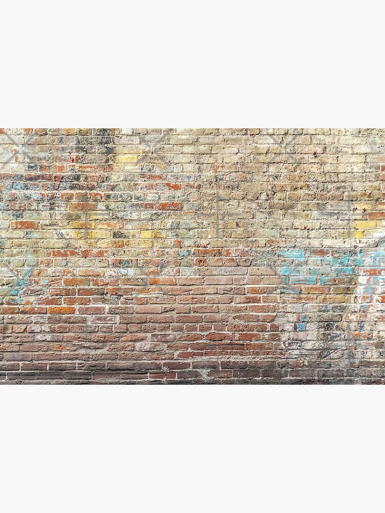 old red brick wall free background texture with grunge bottom half