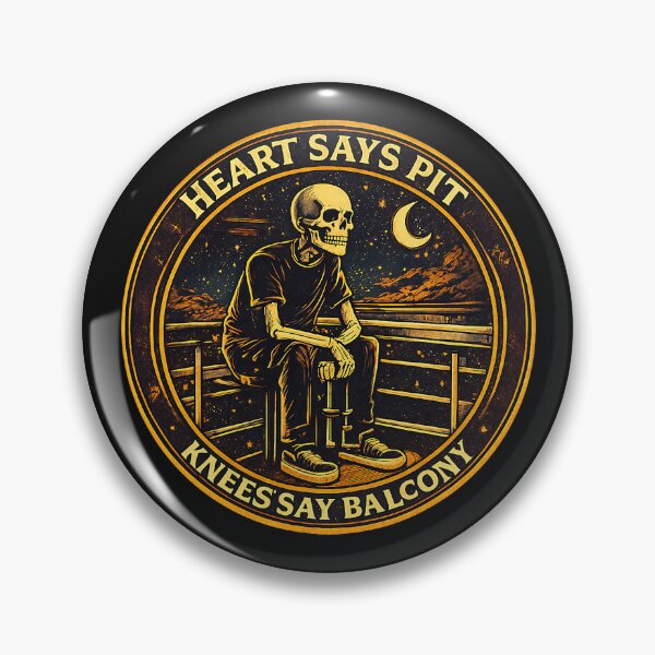 Item preview, Heart Says Pit Knees Say Balcony Funny Graphic designed and sold by Michasstuckey.
