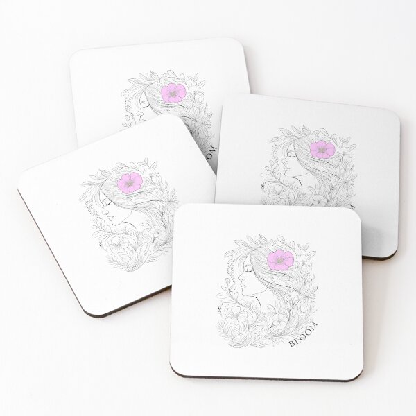 Item preview, A delicate woman who blossoms designed and sold by studio468.