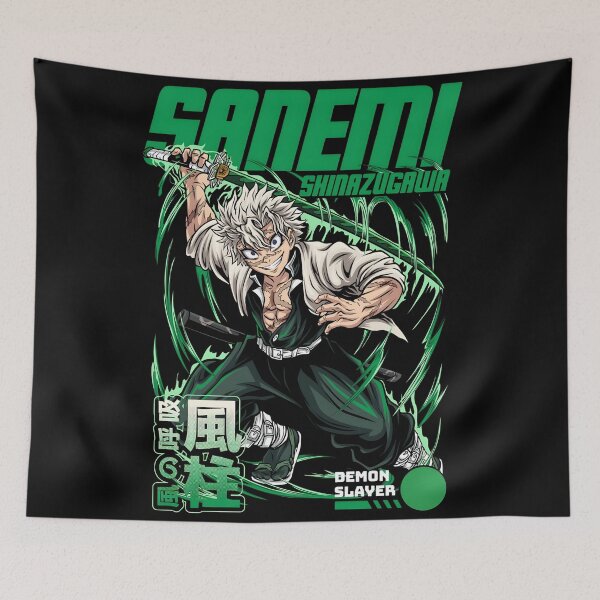 Item preview, Sanemi Shinazugawa – Wind Hashira designed and sold by ANIME HEAT.