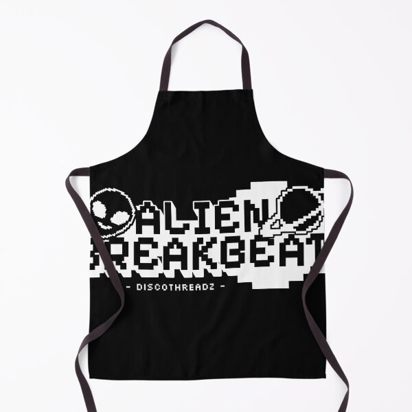 Item preview, BREAKBEAT  - Alien Breaks (White)  designed and sold by Discothreadz.