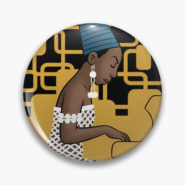 Item preview, Nina Simone At The Piano designed and sold by Fengshan Hong.