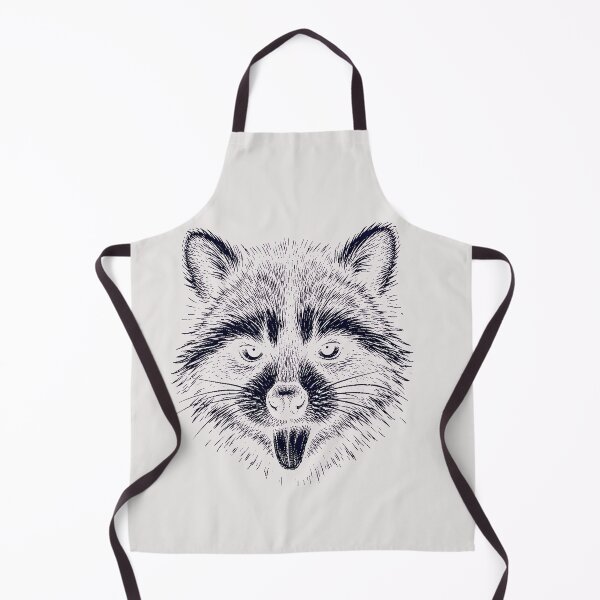 Item preview, Raccoon Sticking Tongue Out In Playful attitude Animal Meme designed and sold by erozzz.