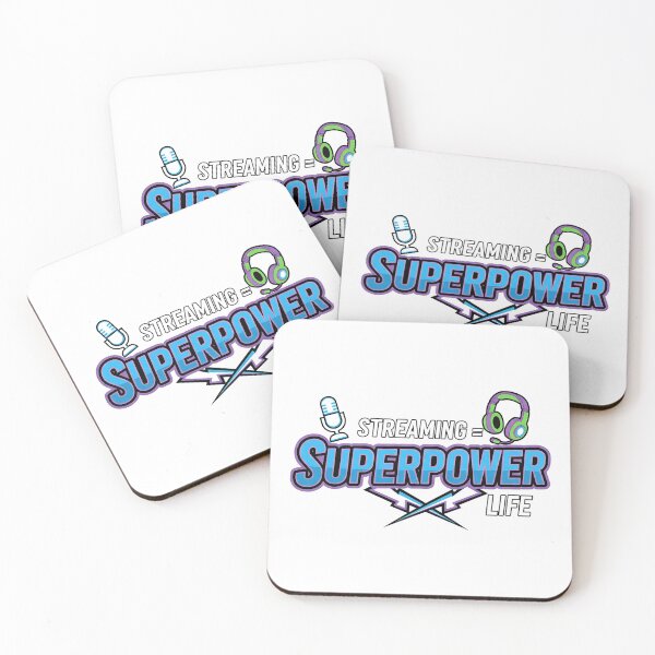 Item preview, Streaming = Superpower Life T-Shirt – Gamer & Streamer Motivational Shirt designed and sold by Muzgle.