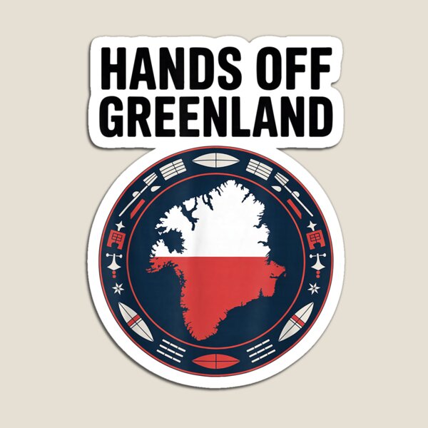 Item preview, Hands Off Greenland designed and sold by snippetofevelyn.