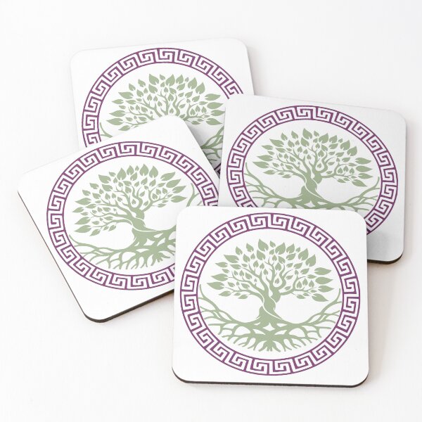 Item preview,  Green Tree of Life with ruind arount it  designed and sold by FreeFlowSpeaks.