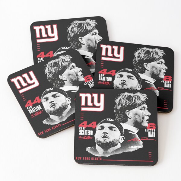 Item preview, Cam Skattebo Jaxson Dart New York Giants  designed and sold by JacquelinePerki.