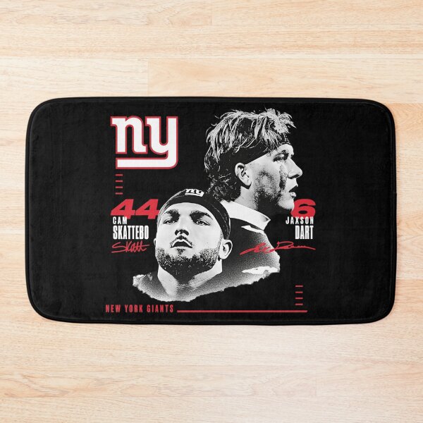 Item preview, Cam Skattebo Jaxson Dart New York Giants  designed and sold by JacquelinePerki.