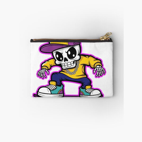 Item preview, Skeleton Skateboard Design, Skull Graffiti Art designed and sold by Junasaji.