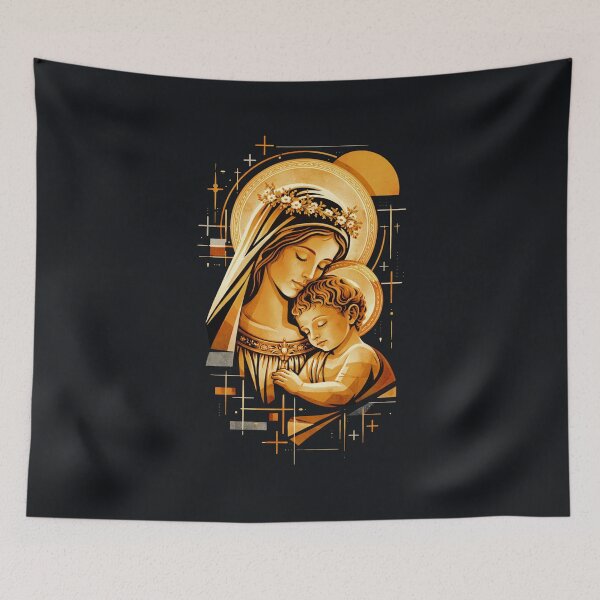 Item preview, Madonna of Light — Nativity Icon designed and sold by Sanctum Icons.